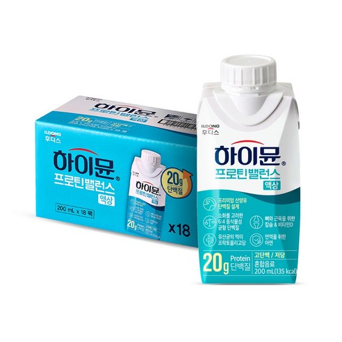 하이뮨 프로틴 밸런스 액상, 18개, 200ml