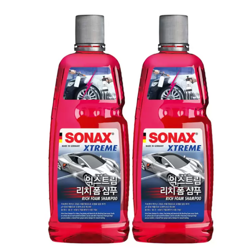 소낙스 익스트림 리치 폼 카샴푸, 1L, 2개 카샴푸1l