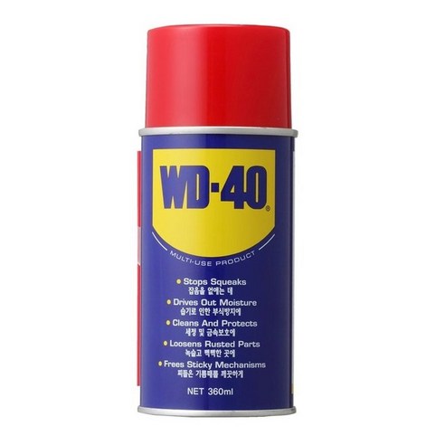 WD40 철공자 WD-40 360ml 스마트스트로우 방청 윤활제 방청제 더블유디 녹방지제 작업장갑, 2개