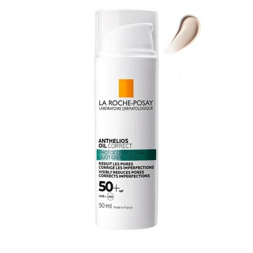 La Roche Posay 프랑스 정품 라로슈포제 안뗄리오스 오일코렉트 SPF50+ 50ml, 1개