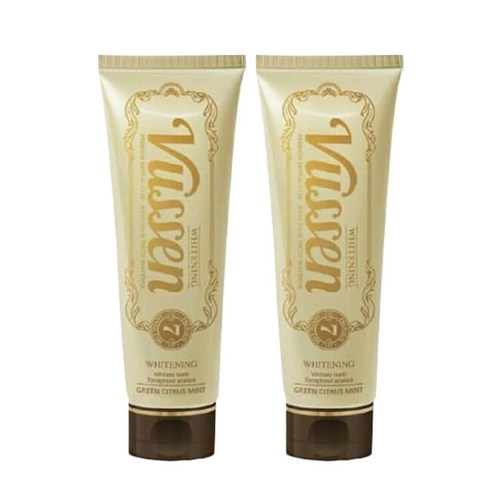 오스템 뷰센 7 미백 치약 그린시트러스민트향, 100g, 1개