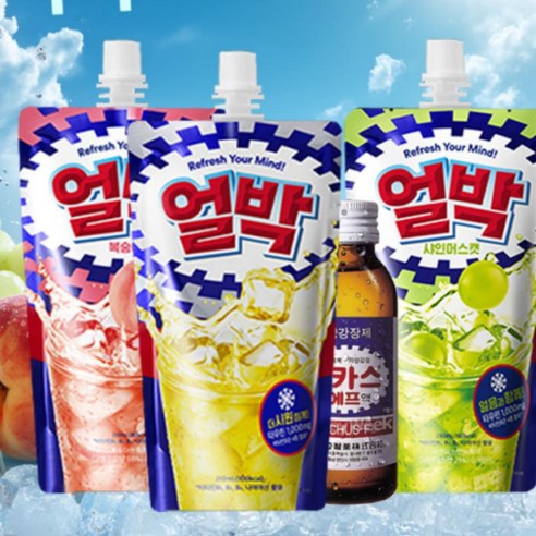 동아제약 얼박 10팩 소박스 얼음 박카스 스파우트형