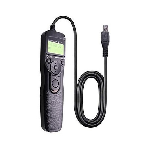 Foto Tech LCD Timer Remote Control Cord Compatible with CANON T7i T6i T6S SL3 SL2 SL1 T5 T5i T4i T, Foto Tech LCD Timer Remote Con