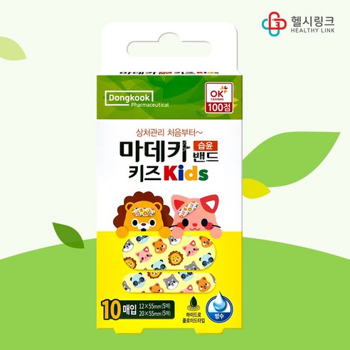동국제약 마데카 키즈 습윤밴드 10p, 1개