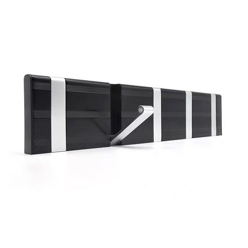Retemporel 욕실 행 후크 옷 가운 도어 못 천공 벽걸이 형 코트 주방 수건 (실버), 1개, 은