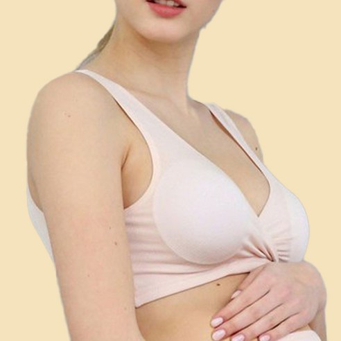 임산부 인견 수유브라 캡내장 2매입