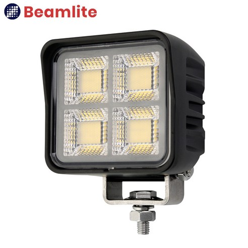 GL100 LED 써치라이트 100W 사각 작업등 DC 12V 24V 차량용 선박용 써치라이트 자동차 보조등 9000루멘 야간 작업등 전조등, 1개
