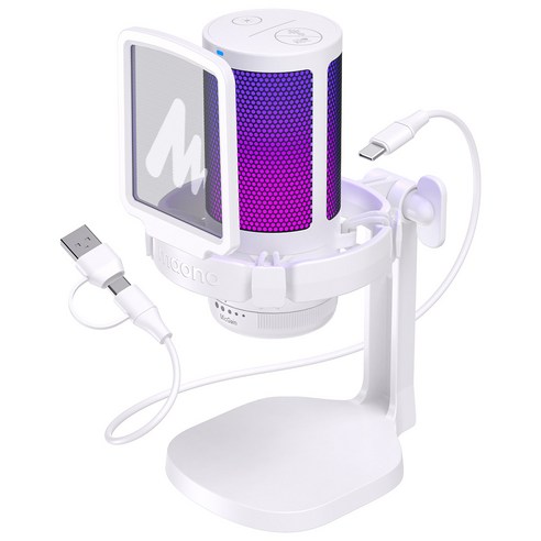 마오노 원터치 노이즈캔슬링 USB 콘덴서 방송용 녹음용 게이밍 마이크