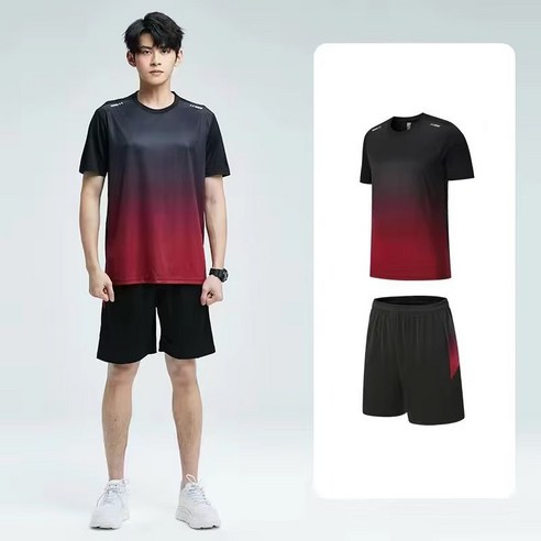 편안함과 스타일을 겸비한 여름 트레이닝복