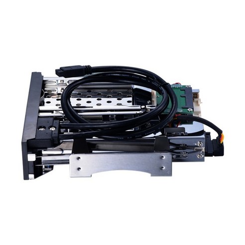 2.5" 3.5" SATA HDD SSD 모바일 랙 인클로저 듀얼 베이 잠금 금속, 약 195x149x42mm, 검은 색, 알류미늄