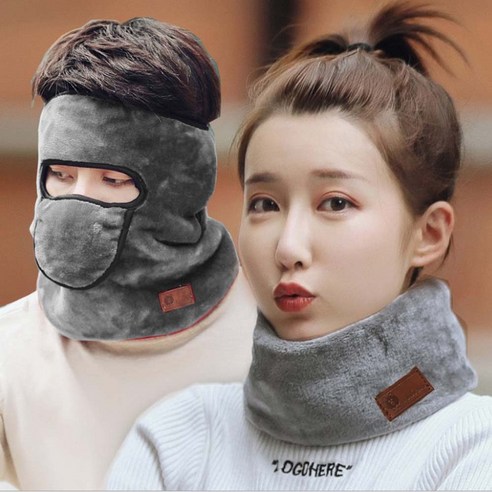 위드윈 혹한기용 뉴 안면 따숨이 워머 패션넥워머, No 01.뉴따숨이워머 그레이 1+1
