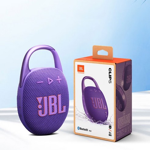 JBL Clip 5: 휴대성과 강력한 사운드의 완벽한 조화, 지금 바로 경험하세요!