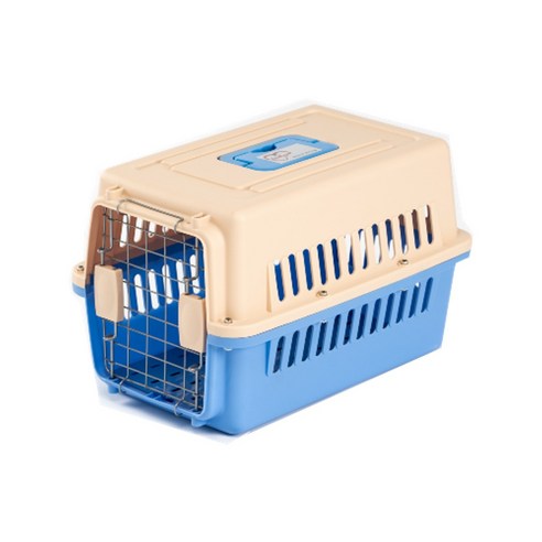 페밀리펫 행복켄넬 반려견 이동장, 블루, 1개