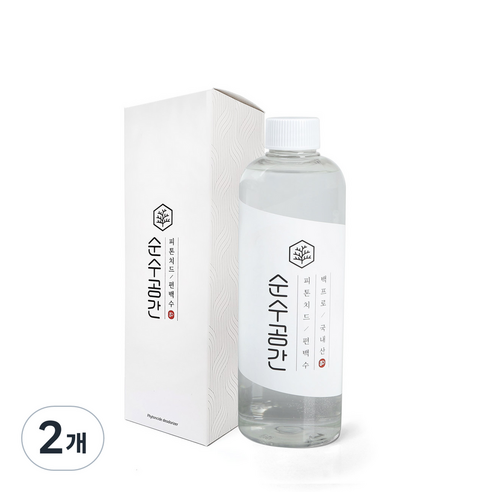 폴라포 피톤치드 편백수 탈취제 리필, 450ml, 2개