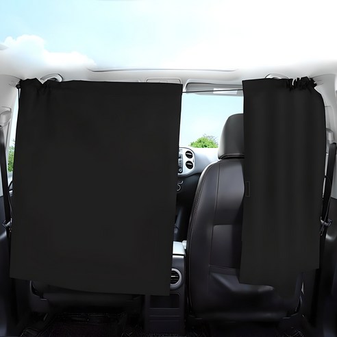 답답한 햇빛은 이제 안녕! 오토크루 차량용 암막 커튼으로 완성하는 나만의 아늑한 공간 차박커튼