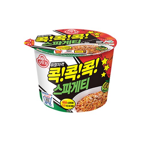 오뚜기콕콕콕 스파게티, 120g, 7개