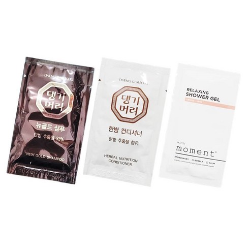 일회용 꽃을든남자 샴푸(50개)+린스(50개)+바디(50개) 150개 여행용 샴푸린스바디, 1개 선물세트/키트 16 일회용 댕기샴푸30개+린스30개+위드모먼트 바디워시30개 1회용여행용 휴대용, 1개
