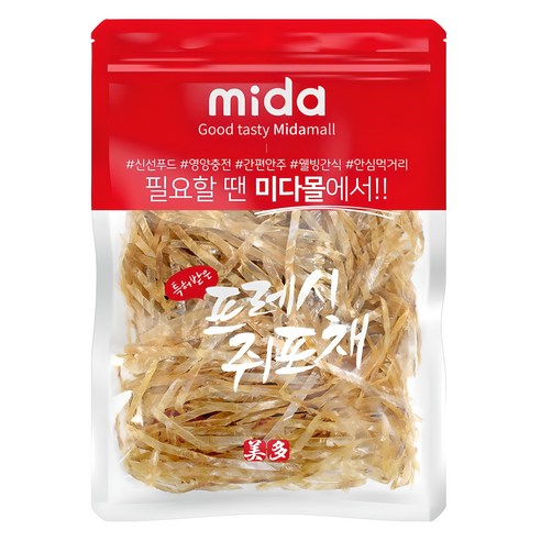 미다몰 특허 프레시 쥐포채 400g – 1개 미다몰 특허 프레시 쥐포채 400g – 1개