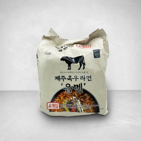 제주도의 바닷바람과 따뜻한 햇살을 담은 제주 봉지라면 4종: 맛과 편리함의 완벽한 조화