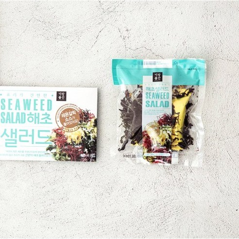 [산지직송] 부산 기장물산 요리가 간편한 해초샐러드 + 레몬갈릭소스, 5개