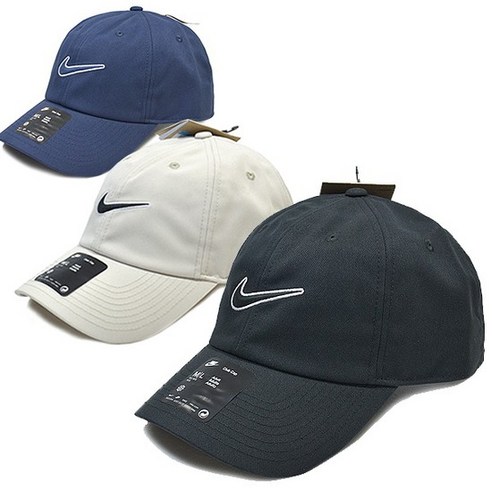 나이키 클럽 언스트럭처 스우시 캡모자, 58(M/L), FB5369-410