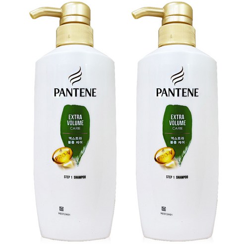 팬틴 엑스트라 볼륨 트리트먼트 샴푸 500ml, 2개