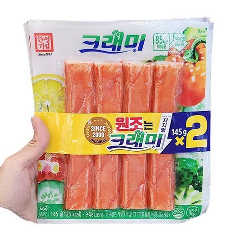 [기타브랜드] 코스트코 한성기업 크래미 900g(300g x 3팩) 게 맛살, 300g, 3개