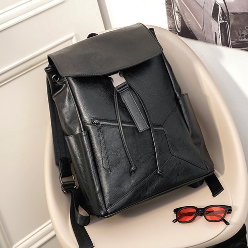 DFMEI 새로운 대용량 배낭 한국어 스타일 남자 가방 캐주얼 배낭 컴퓨터 가방 여행 가방 패션