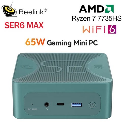 호환 미니컴퓨터 미니PC 데스크탑 SER6 MAX AMD Ryzen DDR5 1TB, 없음, 4.SER6MAX 7735HS-Green – 32G 1 Best Top5