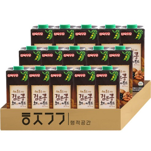 행적공간 삼육두유 호두와 아몬드 두유 950ml x 15개 세트