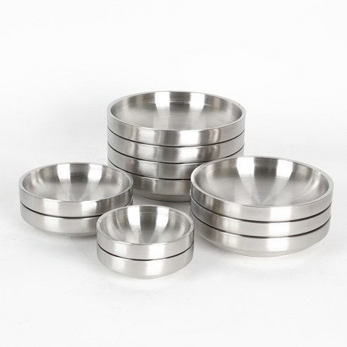 세련된 디자인과 실용성을 겸비한 스테인리스 스틸 종지