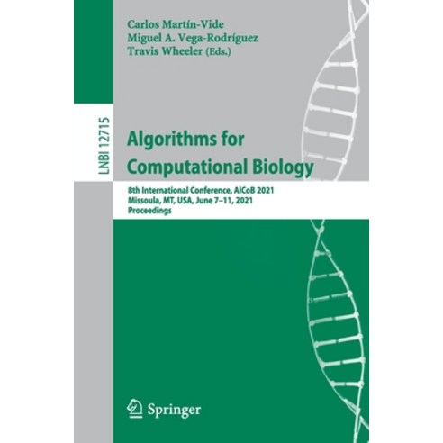 Algorithms for Computational Biology: 8th International Conference ...