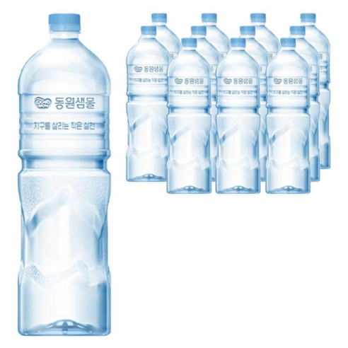 동원 샘물 무라벨, 2L, 54개