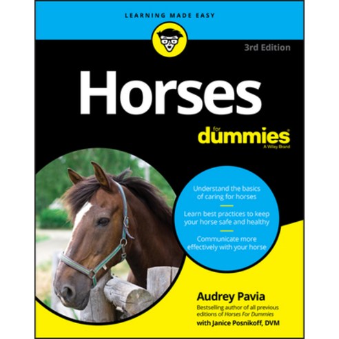 Horses For Dummies 3rd Edition Paperback, English, 9781119589402