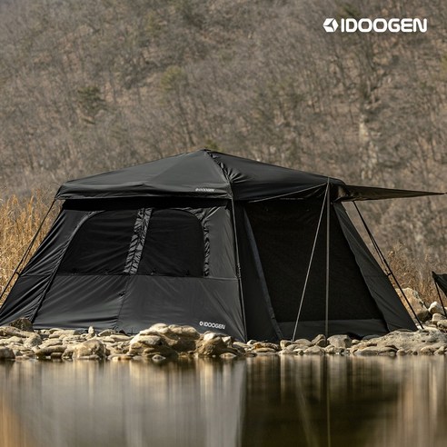 편리한 설치와 안정한 캠핑을 위한 아이두젠 아마데우스 원터치 텐트 쉘터