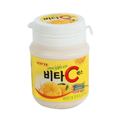 롯데제과 비타C박스, 65g, 6개