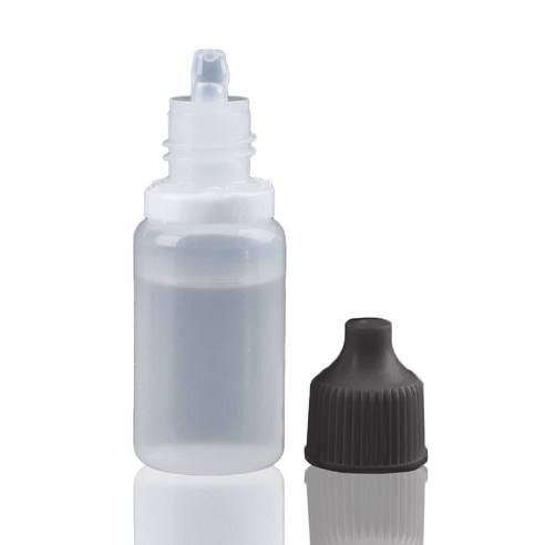 말랑말랑 뾰족캡 소분공병, 검정캡 10ml 100개, 100개