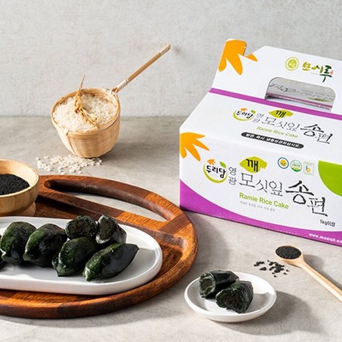 영광 두리담 모싯잎 냉동 생송편, 30개, 40g