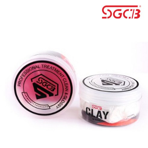 SGCB 디테일링 클레이바 150g [레드], 1개