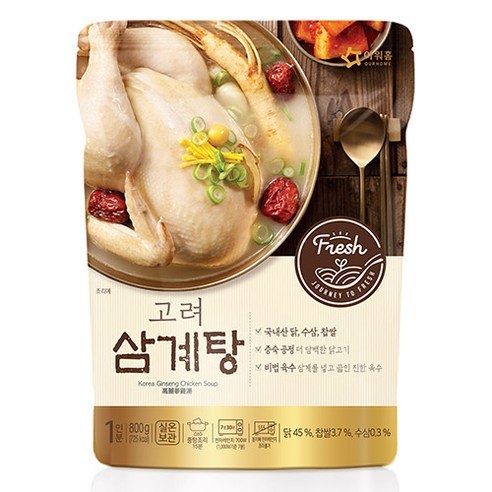 아워홈 고려삼계탕, 800g, 1개
