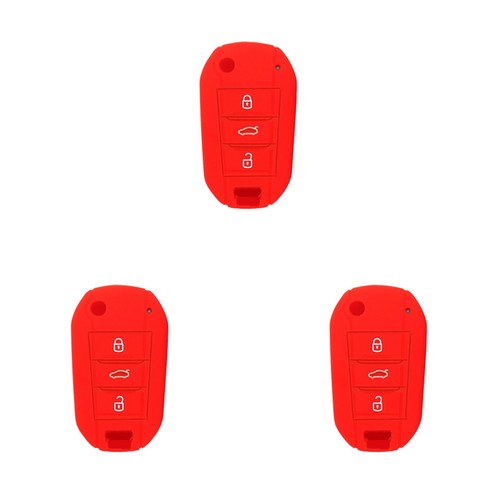 뽀마 실리콘 케이스, 레드3p, C02 3버튼 아반떼MD