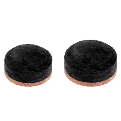 풀 스누커 중간 경도 13mm + 11mm 스포츠 액세서리에 대한 2pcs 당구 큐 팁 교체, 설명, 설명