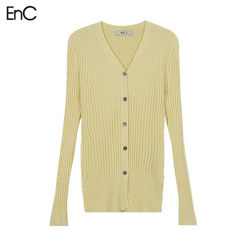 ENC [EnC] 슬림골지 가디건