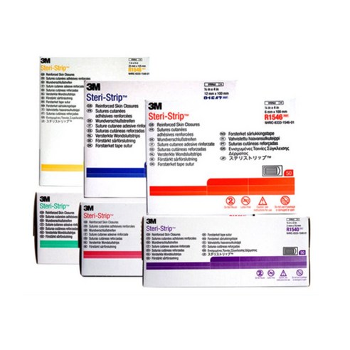 3M 스테리스트립 B1551 6mm x 75mm 50매 (살색)
