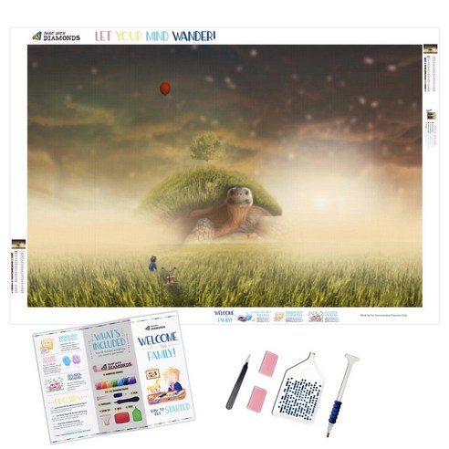 DIY 다이아몬드 페인팅 쥬얼리 크로스 스티치 풍경 시리즈 ZSH-452, 50cmx70cm
