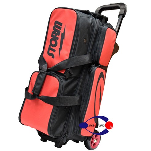 볼링 필수품 보관 및 운송을 위한 내구성 있고 기능적인 3볼롤러백