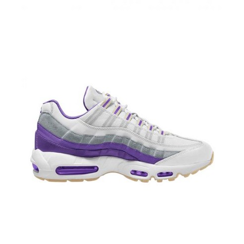 [정품] 나이키 에어맥스 95 화이트 액션 그레이프 Nike Air Max 95 White Action Grape