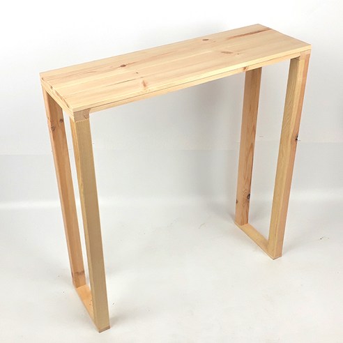 좁은 테이블 바테이블 원목 10t06, 원목테이블35x24x74cm