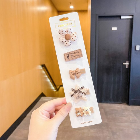 사랑스러운 우리 아이를 위한 마법 같은 액세서리, 주포어유 미니 리본 집게핀