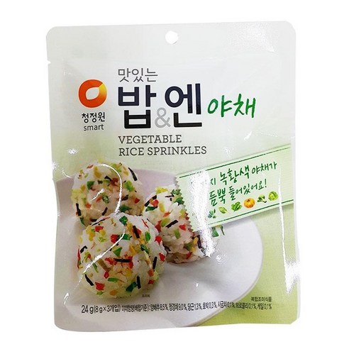 맛있는밥엔(야채) 24G/대상, 24g, 1개